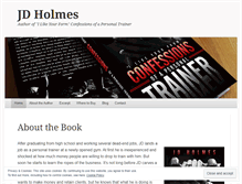 Tablet Screenshot of jdconfessions.com